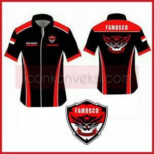 Desain Kemeja Komunitas Motor